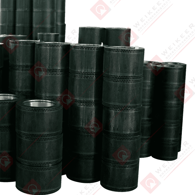 Suljettu aallotus ja kuoppainen 20CrMnTi pellettitela