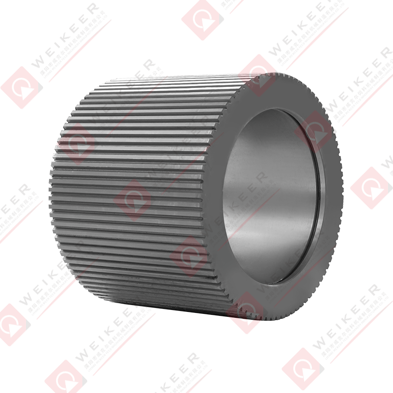 Aallotettu avopäälaakeroitu teräspellettirulla